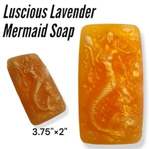 Lavender Artisan Handmade Mermaid Soap
